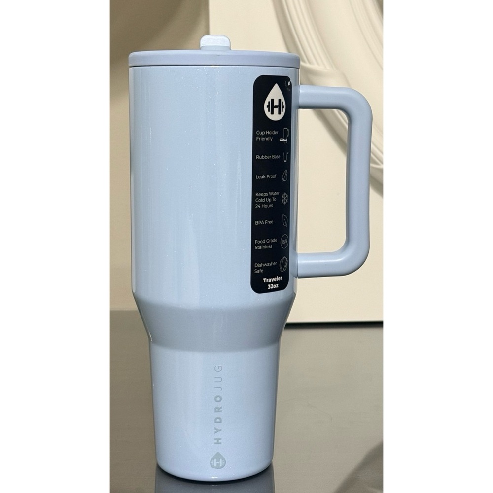 HydroJug 32oz Traveler, ARCTIC BLUE